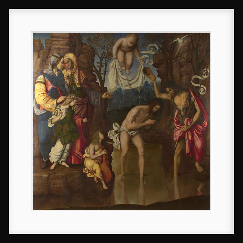 The Baptism of Christ, 1514 by Francesco Zaganelli