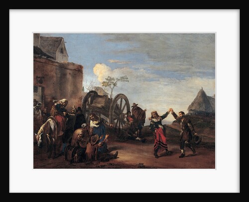 Bambocciata (Childishness), First third of 17th cen by Michelangelo Cerquozzi