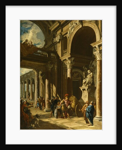 Alexander the Great Cutting the Gordian Knot, ca. 1718-1719 by Giovanni Paolo Panini