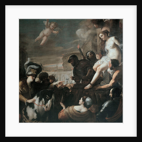 Clorinda rescues Olindo and Sophronia, 1645 by Mattia Preti