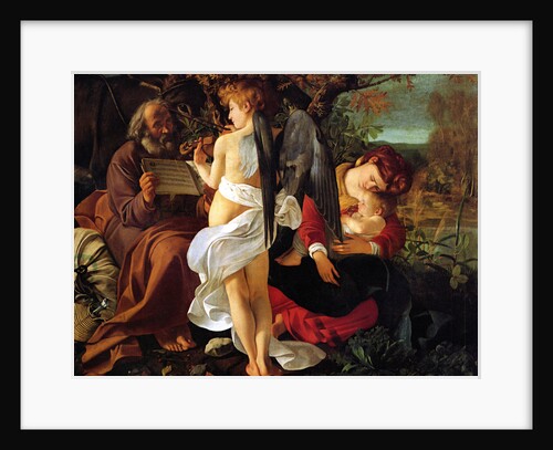 Rest on the Flight into Egypt, ca. 1597 by Michelangelo Caravaggio