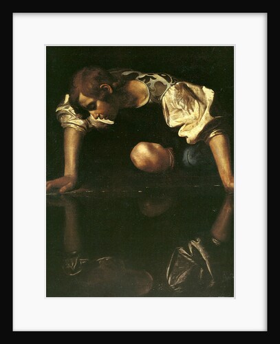 Narcissus, 1598-1599 by Michelangelo Caravaggio