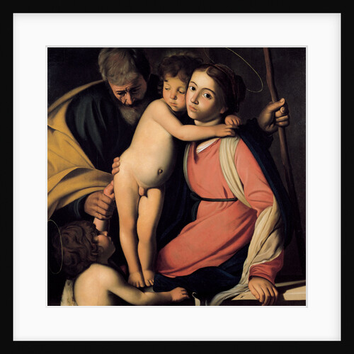 The Holy Family with John the Baptist as a Boy, Early 17th cen by Michelangelo Caravaggio