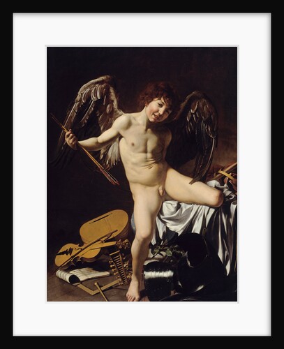 Cupid as Victor, ca 1601 by Michelangelo Caravaggio