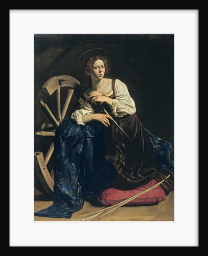 Saint Catherine of Alexandria, c. 1598 by Michelangelo Caravaggio