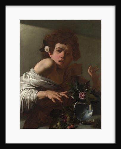 Boy bitten by a Lizard, ca 1595 by Michelangelo Caravaggio