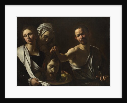 Salome receives the Head of John the Baptist, c. 1608-1610 by Michelangelo Caravaggio