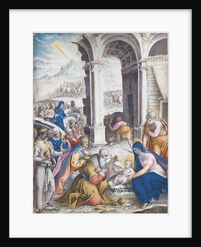 The Adoration of the Magi by Giulio Clovio