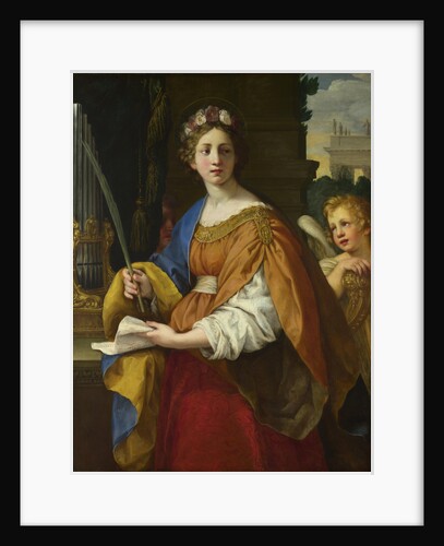 Saint Cecilia, 1620-1625 by Pietro da Cortona