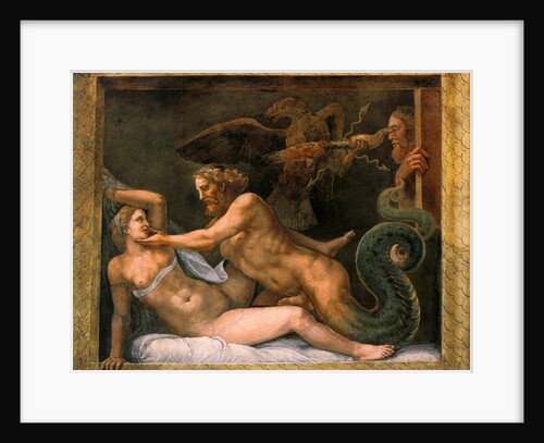 Jupiter and Olympia, 1526-1534 by Giulio Romano