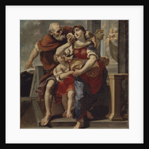 Hagar Leaves the House of Abraham by Pier Francesco Mola