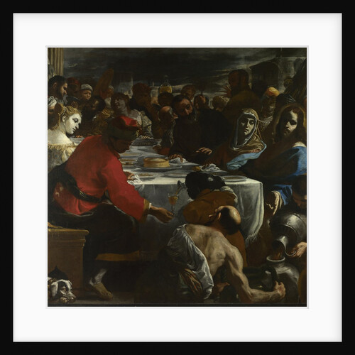 The Marriage Feast At Cana, c. 1655-1656 by Mattia Preti