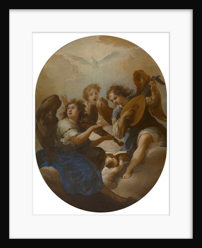 Three Music Making Angels, before 1720 by Andrea Procaccini