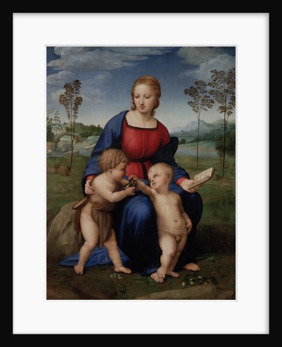 Madonna of the Goldfinch (Madonna del Cardellino), 1505-1506 by Raphael