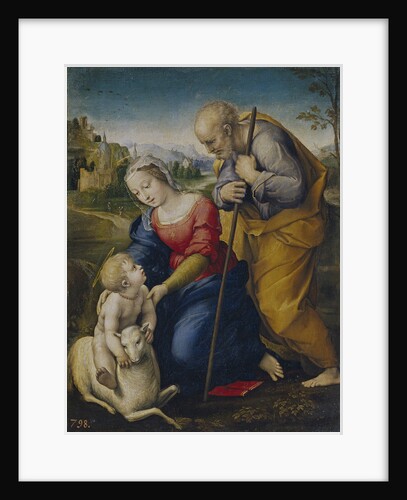 The Holy Family with a Lamb, 1507 by Raphael