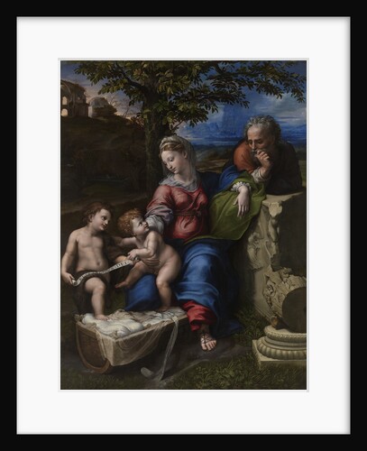 The Holy Family Under an Oak Tree, ca 1518 by Raphael