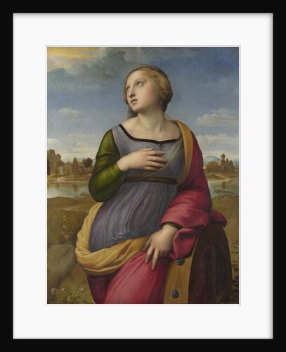Saint Catherine of Alexandria, ca 1507 by Raphael