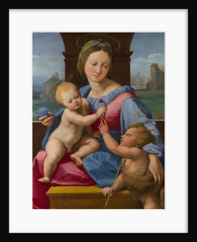 The Madonna and Child with the Infant Baptist (The Garvagh Madonna), ca 1509-1510 by Raphael