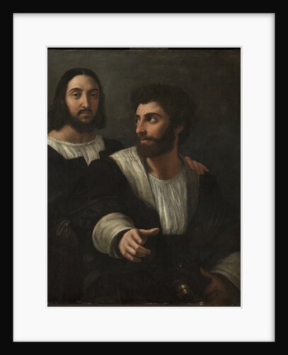 Self-Portrait with a Friend (Double Portrait), 1519 by Raphael