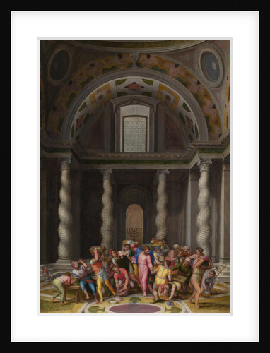 The Purification of the Temple, after 1550 by Marcello Venusti