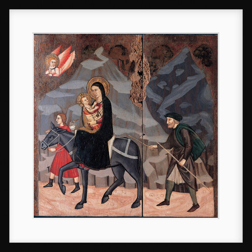 The Flight into Egypt, Second Half of 14th cen by Maestro di Campli