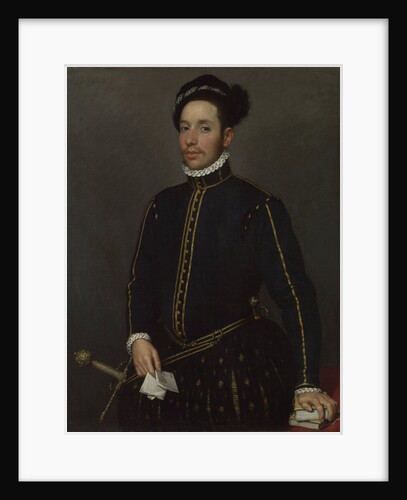 Portrait of a Gentleman (Il Gentile Cavaliere), c. 1565 by Giovan Battista Moroni