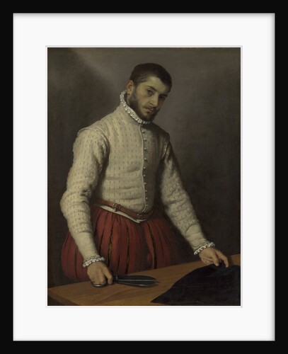 The Tailor (Il Tagliapanni), c. 1565 by Giovan Battista Moroni