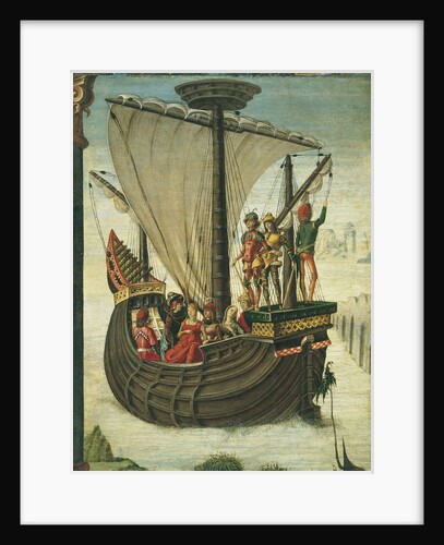 The Argonauts leaving Colchis, c. 1480 by Ercole De' Roberti