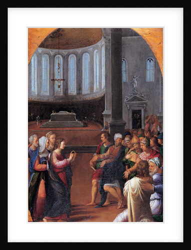 Christ among the Doctors, 1550 by Camillo Filippi