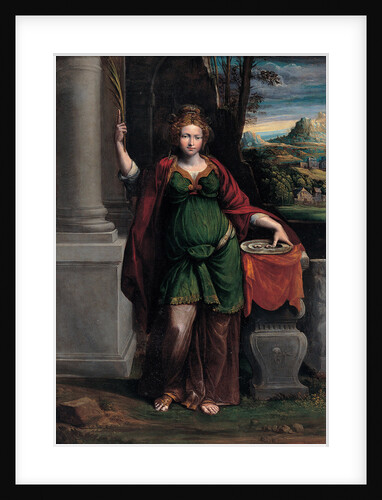 Saint Lucy, 1535-1540 by Benvenuto Tisi da Garofalo