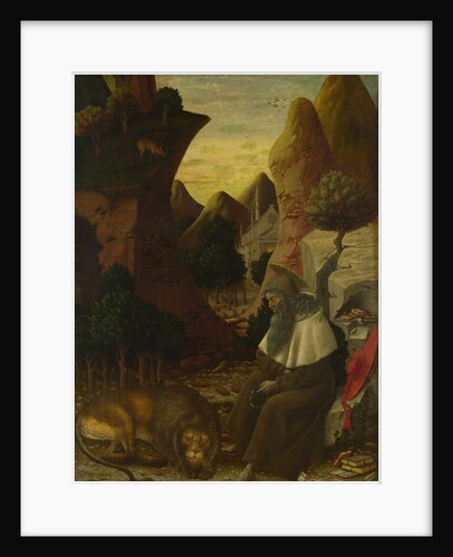 Saint Jerome in a Landscape, c. 1440 by Bono da Ferrara