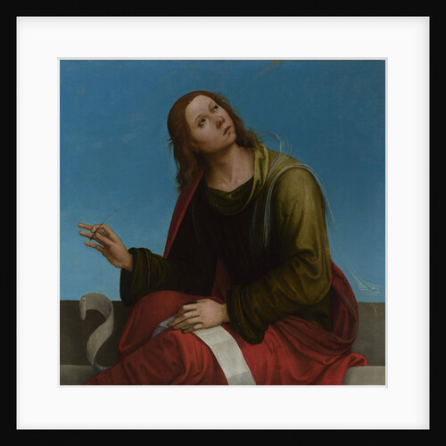 Saint John the Evangelist (High Altarpiece, Oratory of S. Pietro in Vincoli), 1505 by Lorenzo Costa