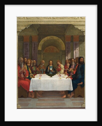 The Institution of the Eucharist, c.1490-1495 by Ercole De' Roberti