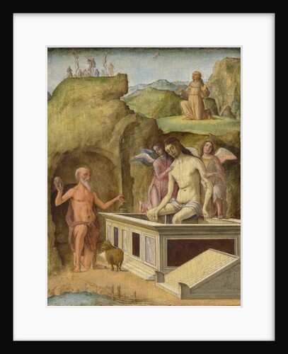 The Dead Christ, c. 1490 by Ercole De' Roberti