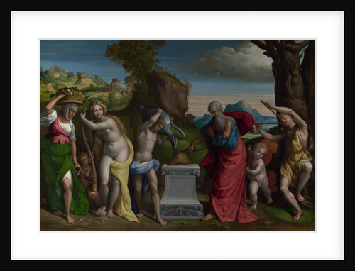 A Pagan Sacrifice, 1526 by Benvenuto Tisi da Garofalo