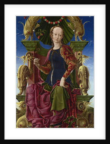 A Muse (Calliope), 1455-1460 by Cosimo Tura