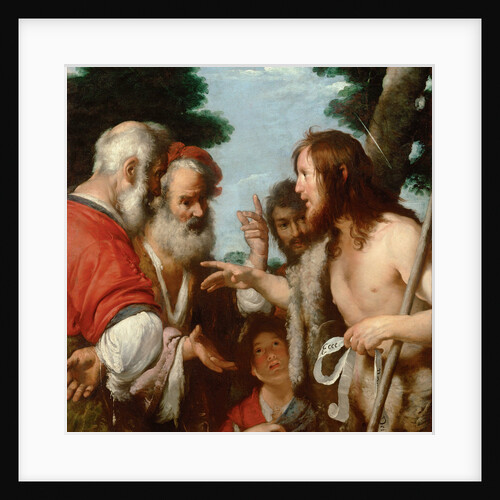 The Sermon of Saint John the Baptist, c. 1644 by Bernardo Strozzi