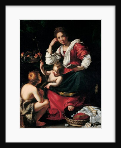 Virgin and child with John the Baptist as a Boy, c. 1620 by Bernardo Strozzi