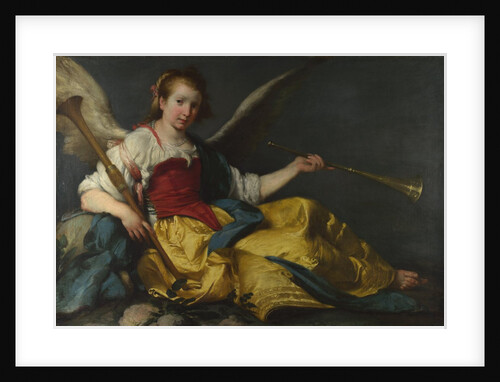 A Personification of Fame, c. 1635 by Bernardo Strozzi