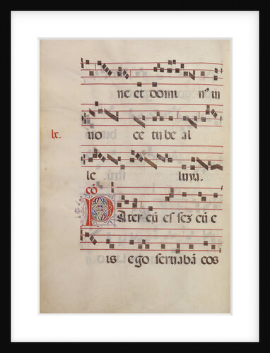 The Gradual. Initial P, c. 1500 by Antonio da Monza