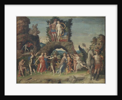 Parnassus (Mars and Venus), c. 1497 by Andrea Mantegna