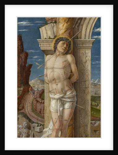 Saint Sebastian, ca 1459 by Andrea Mantegna