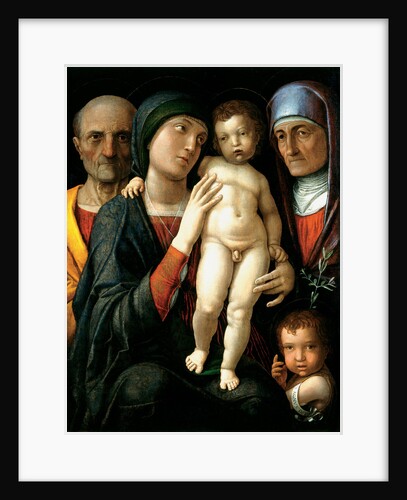 The Holy Family, c. 1495 by Andrea Mantegna