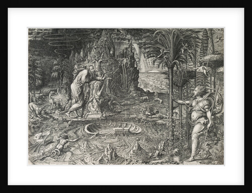 The Allegory of Life (The Dream of Raphael), 1561 by Giorgio Ghisi