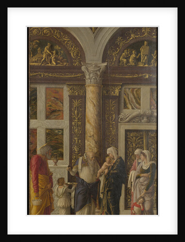 The Circumcision (Trittico degli uffizi (Uffizi Tryptich), right panel), ca 1463-1464 by Andrea Mantegna