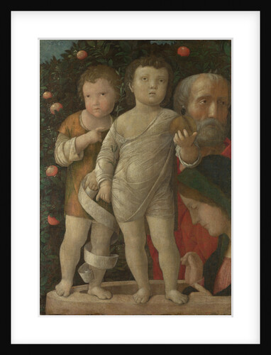 The Holy Family with Saint John, c. 1500 by Andrea Mantegna
