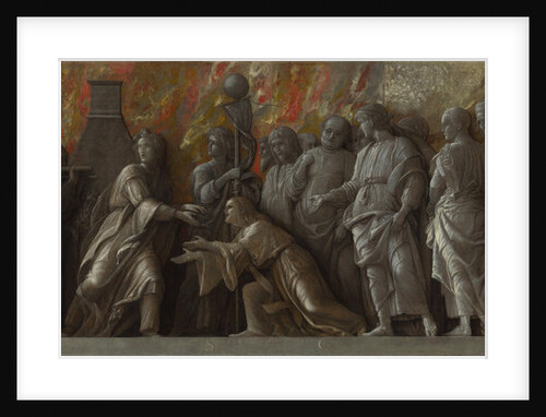 The Introduction of the Cult of Cybele at Rome, c. 1505 by Andrea Mantegna