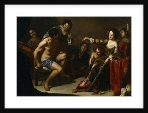 Hercules and Omphale, c. 1640 by Bernardo Cavallino