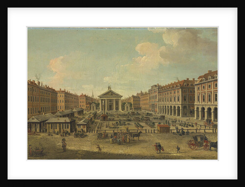 Four views of London: The Covent Garden by Antonio Joli