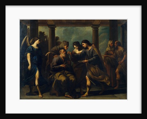 Tobias Healing His Fathers Blindness, c. 1640 by Andrea Vaccaro